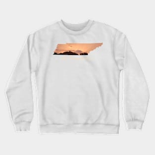 That Tennessee Sky Sunset Orange Crewneck Sweatshirt